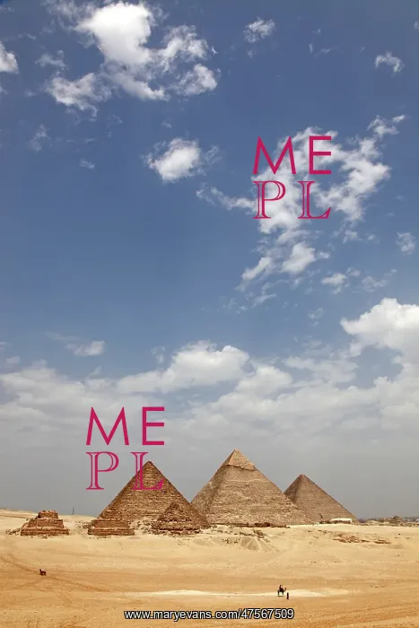 : Pyramids of Giza in Cairo, Egypt : Pyramids of Giza in Cairo, Egypt