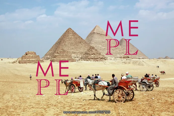 : Pyramids of Giza in Cairo, Egypt : Pyramids of Giza in Cairo, Egypt