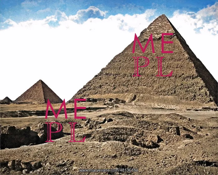 : Pyramids at Giza, Egypt : Pyramids at Giza, Egypt
