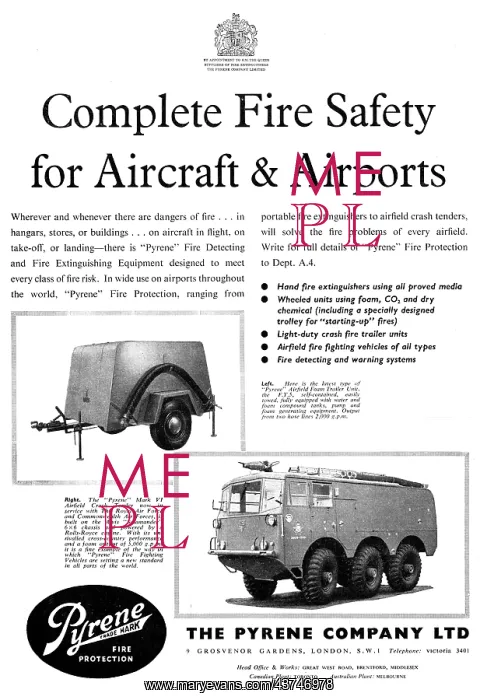 : Pyrene Fire Protection For Aviation : Pyrene Fire Protection For Aviation