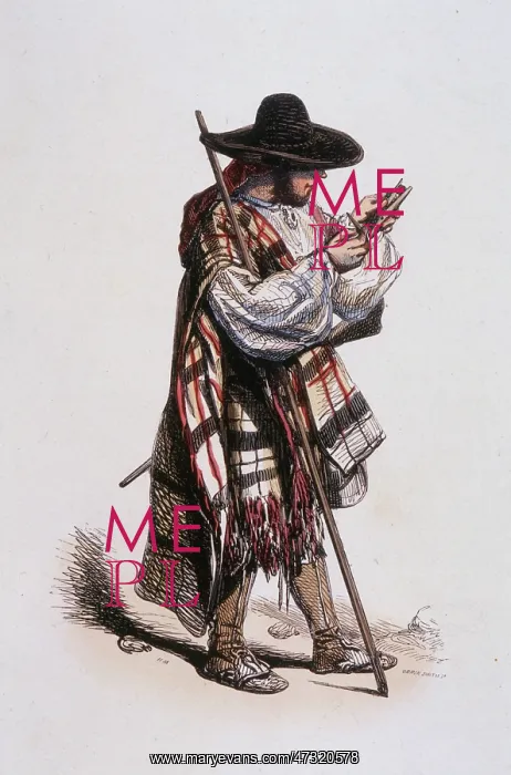 : PYRENEAN SMUGGLER 1851 : PYRENEAN SMUGGLER 1851