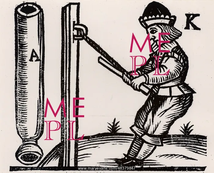 : A Pyrotechnist or Firework-maker making a rocket : A Pyrotechnist or Firework-maker making a rocket