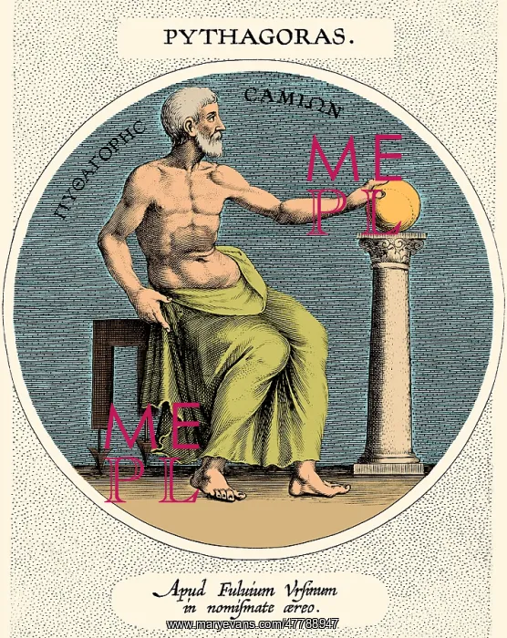: Pythagoras, Ancient Greek Philosopher : Pythagoras, Ancient Greek Philosopher