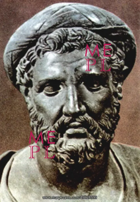 : PYTHAGORAS, bust of the 6th century BC mathematician ? : PYTHAGORAS, bust of the 6th century BC mathematician ?