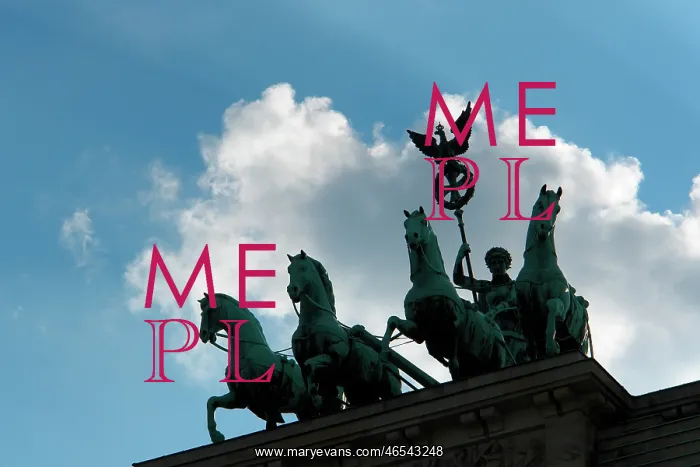 : Quadriga, Brandenburg Gate, Berlin, Germany : Quadriga, Brandenburg Gate, Berlin, Germany