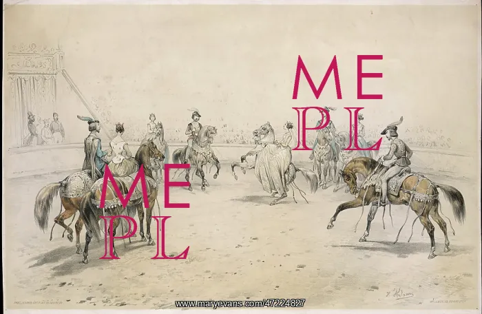 : QUADRILLE ON HORSEBACK : QUADRILLE ON HORSEBACK