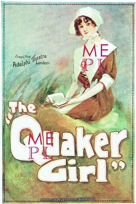 : The Quaker Girl by James T Tanner : The Quaker Girl by James T Tanner