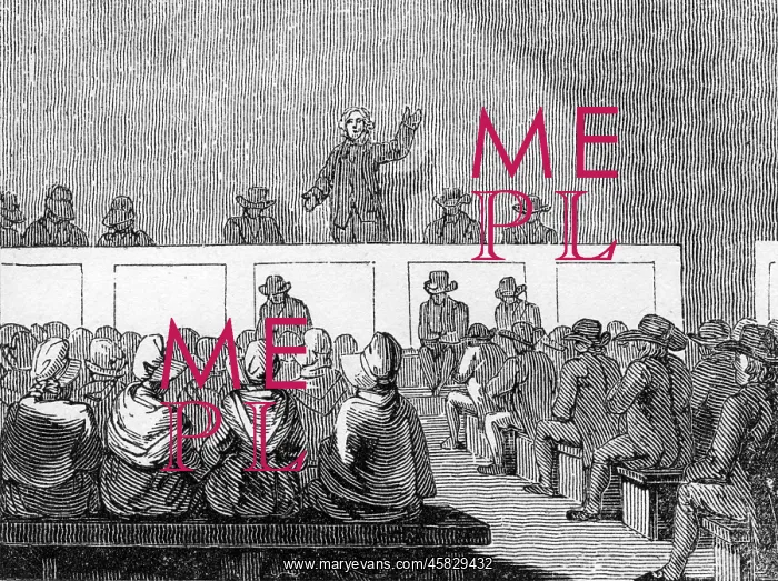  : A Quaker meeting
