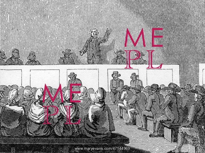  : A Quaker meeting