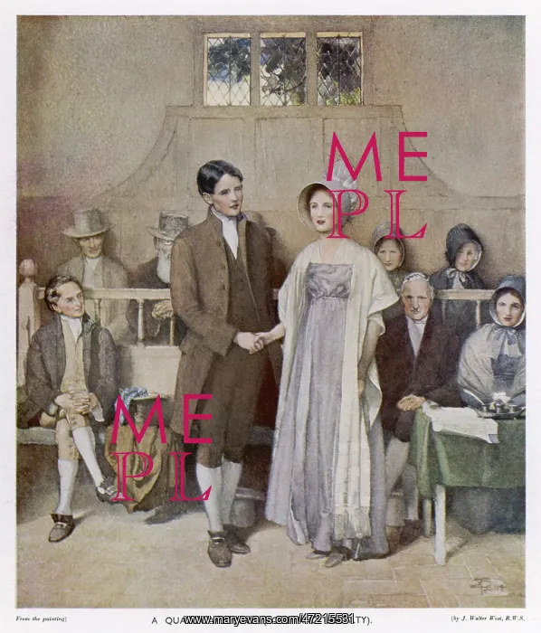  : QUAKER WEDDING