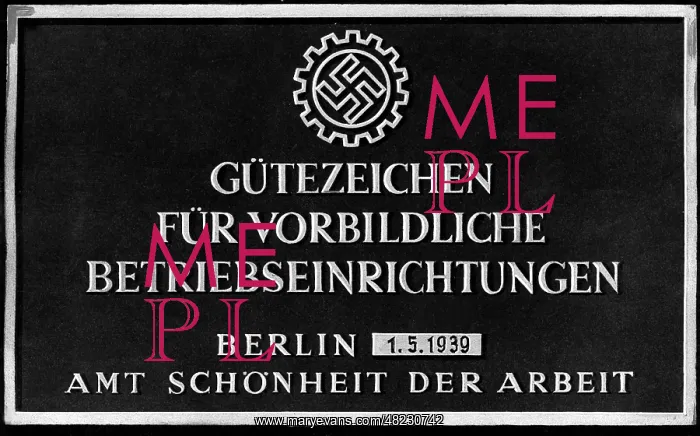 : Quality mark of the Office of Beauty of Labour (Amt : Quality mark of the Office of Beauty of Labour (Amt