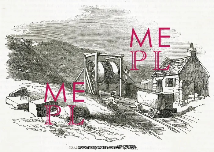 : QUARRY TRAM, PORTLAND : QUARRY TRAM, PORTLAND