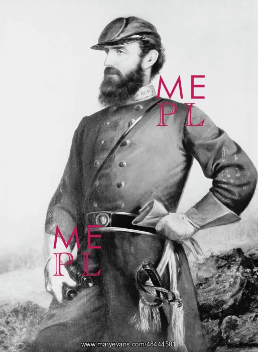 : Three quarter length portrait of General Thomas : Three quarter length portrait of General Thomas