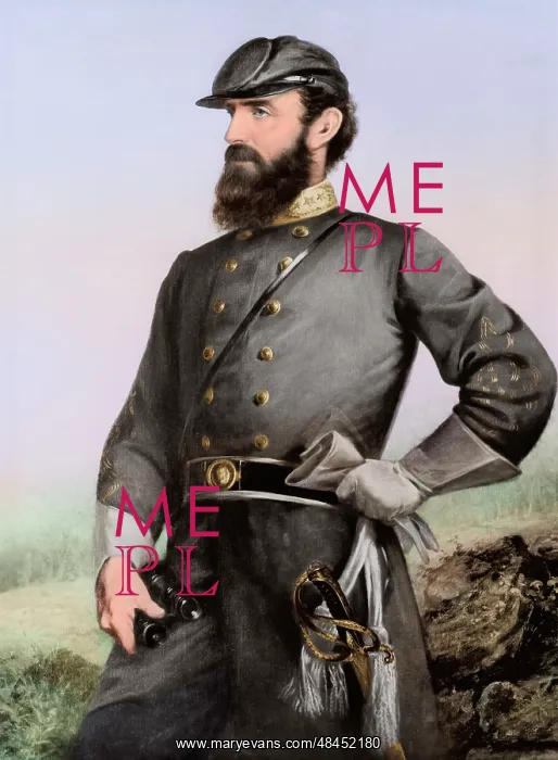 : Three quarter length portrait of General Thomas : Three quarter length portrait of General Thomas