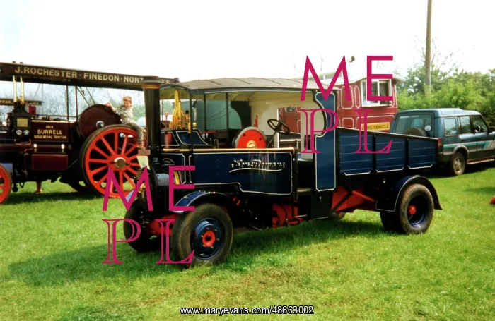 : Three quarter scale model Foden Steam Wagon : Three quarter scale model Foden Steam Wagon