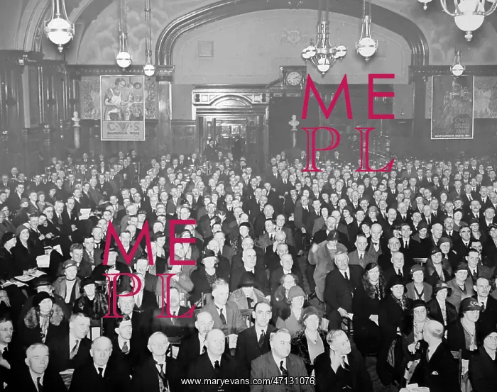 : A quarterly meeting in the CWS Mitchell Memorial : A quarterly meeting in the CWS Mitchell Memorial