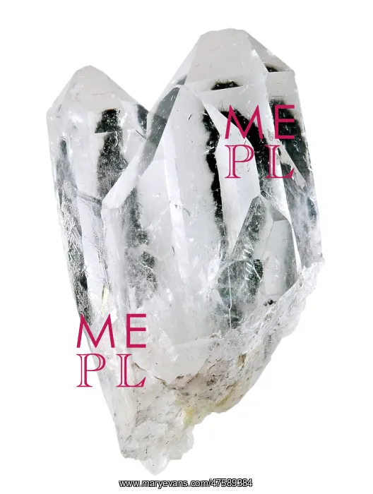 : Quartz. A specimen of quartz : Quartz. A specimen of quartz