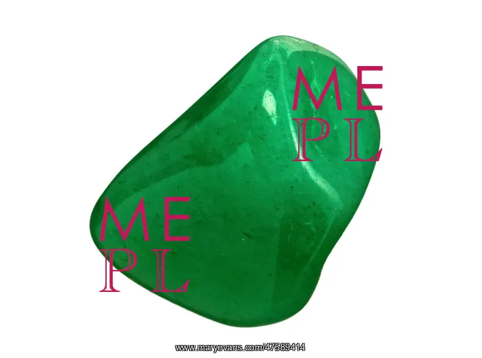  : Quartz. A specimen of green quartz