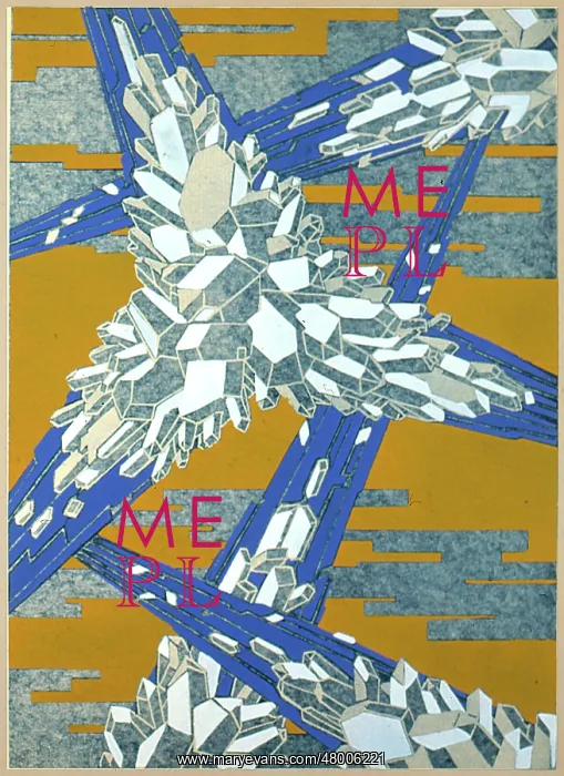 : Quartz crystal art deco graphic design : Quartz crystal art deco graphic design