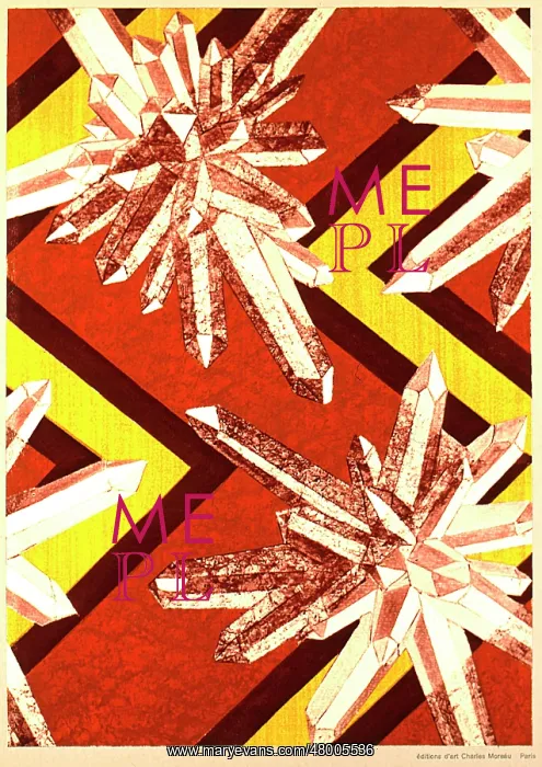 : Quartz crystal graphic design : Quartz crystal graphic design