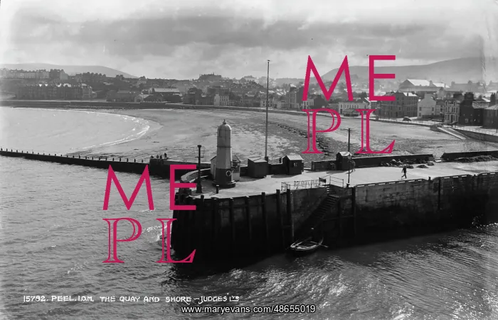 : The Quay and Shore at Peel : The Quay and Shore at Peel