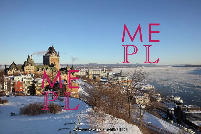 : Quebec City and Saint Lawrence river, Quebec, Canada : Quebec City and Saint Lawrence river, Quebec, Canada