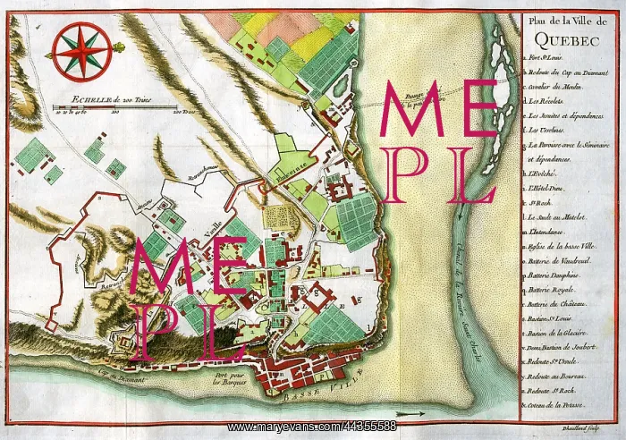  : Quebec - Town Plan