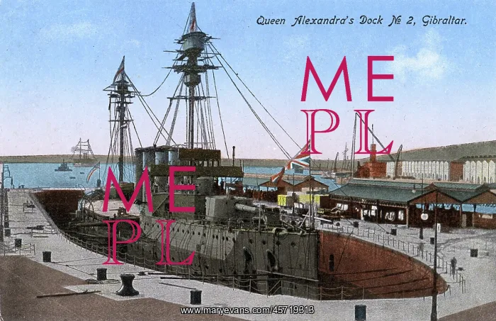 : Queen Alexandra's Dock No.2 - Gibraltar : Queen Alexandra's Dock No.2 - Gibraltar