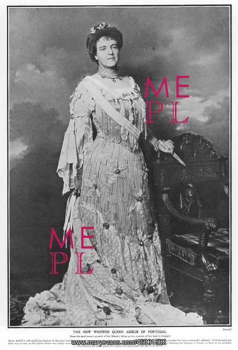 : Queen Amelie of Portugal : Queen Amelie of Portugal