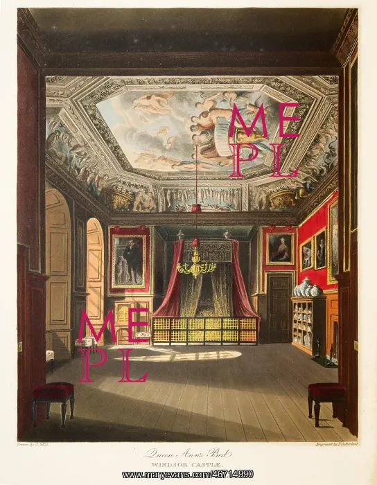 : Queen Anne's State Bed, Windsor Castle : Queen Anne's State Bed, Windsor Castle