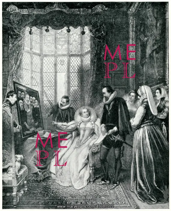 : Queen Elizabeth I detecting the Babington conspiracy : Queen Elizabeth I detecting the Babington conspiracy