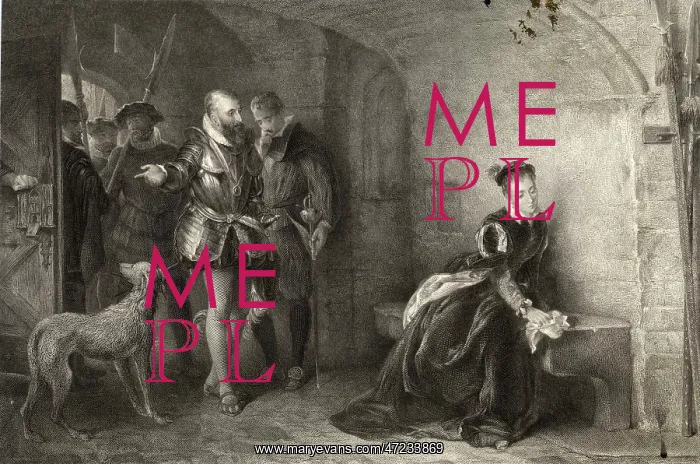 : Queen Elizabeth I held prisoner : Queen Elizabeth I held prisoner