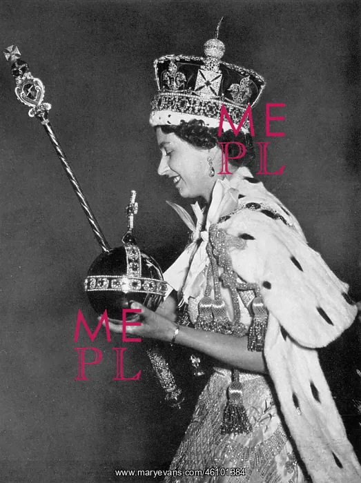 : Queen Elizabeth II is crowned, 1953 : Queen Elizabeth II is crowned, 1953