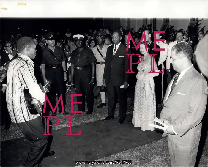 : Queen Elizabeth II and Duke of Edinburgh, Georgetown : Queen Elizabeth II and Duke of Edinburgh, Georgetown