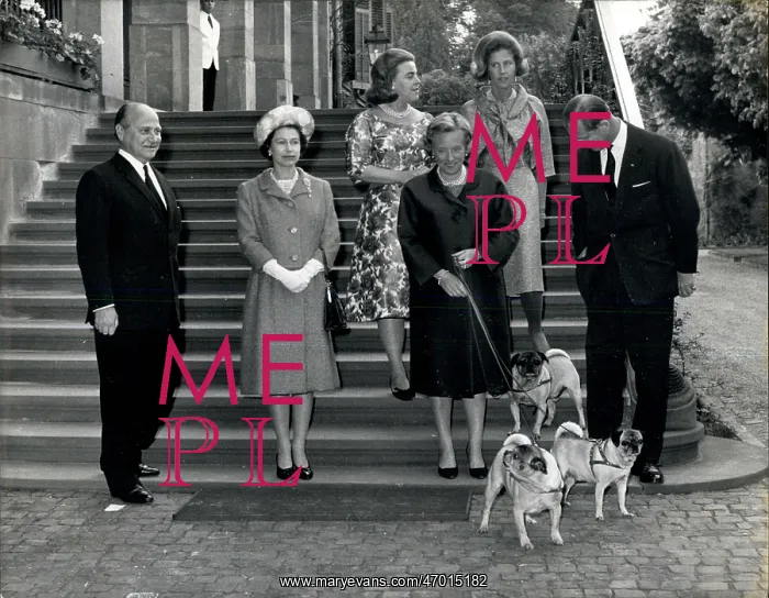 : Queen Elizabeth II and Duke of Edinburgh in Germany : Queen Elizabeth II and Duke of Edinburgh in Germany