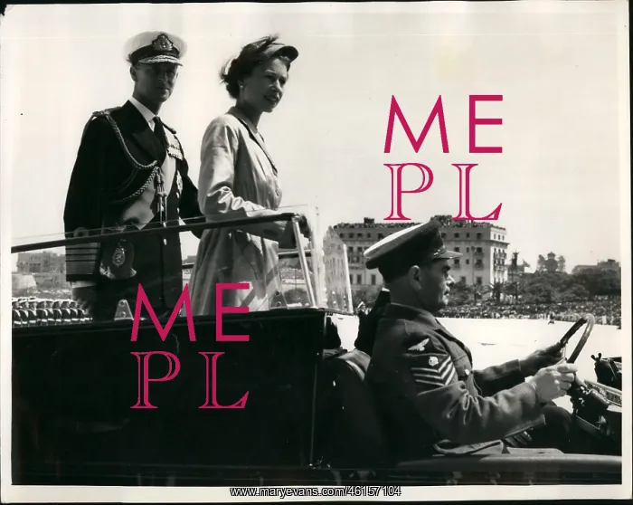 : Queen Elizabeth II and Duke of Edinburgh in Malta : Queen Elizabeth II and Duke of Edinburgh in Malta