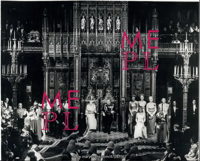 : Queen Elizabeth II at opening of Parliament : Queen Elizabeth II at opening of Parliament