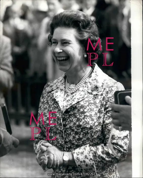 : Queen Elizabeth II at polo match, Windsor : Queen Elizabeth II at polo match, Windsor