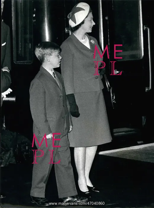 : Queen Elizabeth II and Prince Andrew : Queen Elizabeth II and Prince Andrew