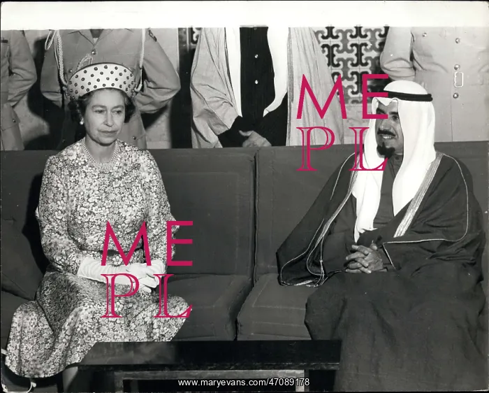 : Queen Elizabeth II and ruler of Kuwait : Queen Elizabeth II and ruler of Kuwait
