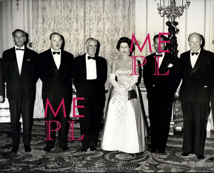 : Queen Elizabeth II and SEATO ministers : Queen Elizabeth II and SEATO ministers
