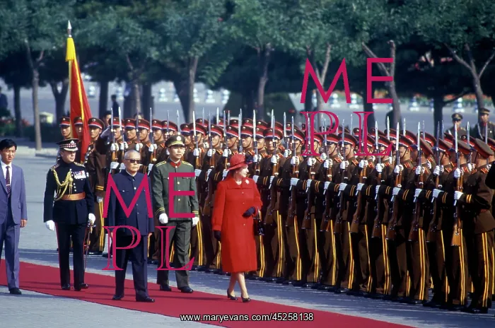 : Queen Elizabeth II on state visit to China : Queen Elizabeth II on state visit to China