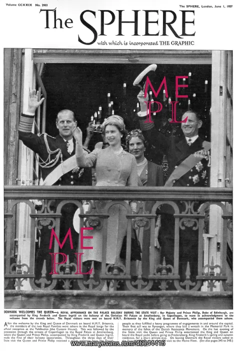 : Queen Elizabeth II - state visit to Denmark, 1957 : Queen Elizabeth II - state visit to Denmark, 1957