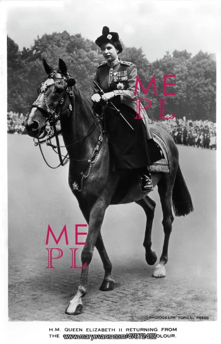  : Queen Elizabeth II, Trooping the Colour