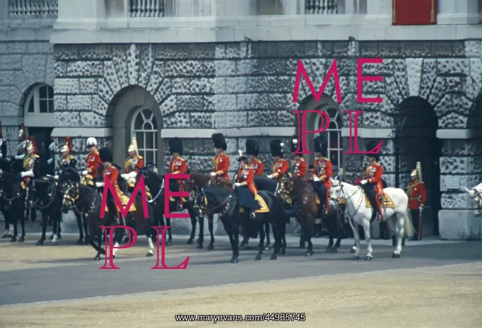  : Queen Elizabeth II at the Trooping of the Colour, London