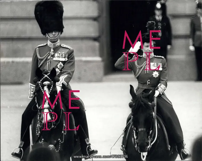 : Queen Elizabeth II, Trooping of the Colour, London : Queen Elizabeth II, Trooping of the Colour, London