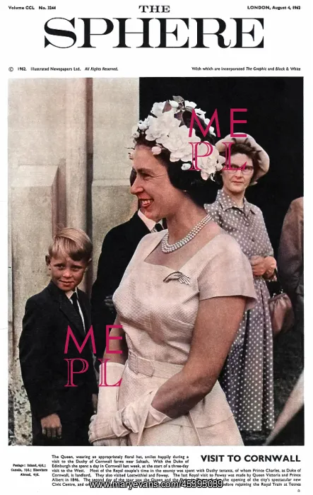 : Queen Elizabeth II - Visit to Cornwall 1962 : Queen Elizabeth II - Visit to Cornwall 1962