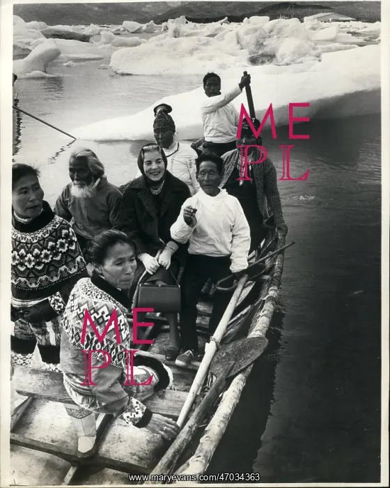  : Queen Ingrid of Denmark in Greenland
