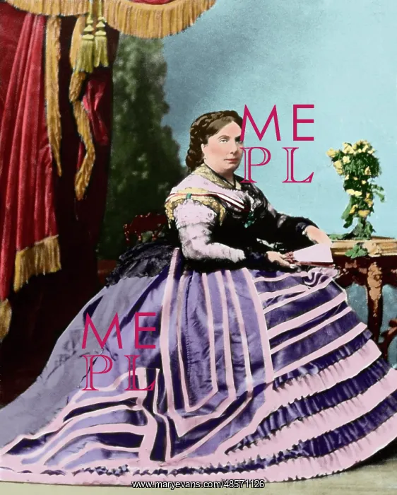  : Queen Isabella II of Spain (1830-1904). Colored