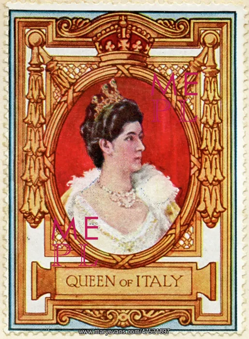 : Queen of Italy / Stamp : Queen of Italy / Stamp